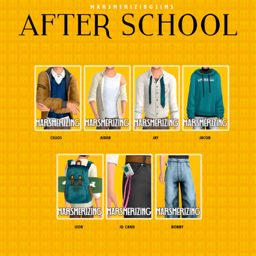 Галерея мода Набор одежды After School #1